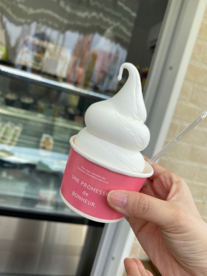 フルトリエのソフトクリーム