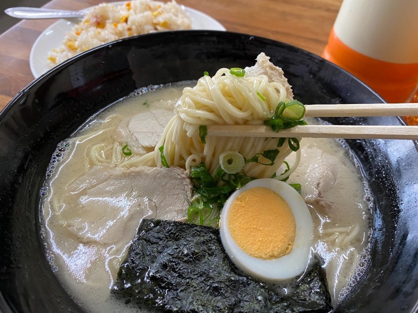 古き良き時代の本格派 久留米ラーメンを堪能しました。