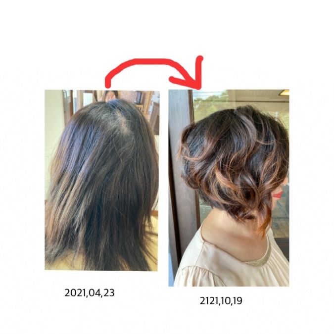 半年前は❣️