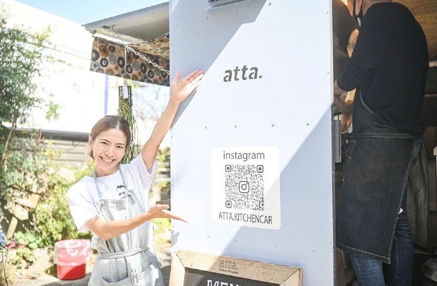 【NEW OPEN】カタルキッチンプロデュースのキッチンカー「atta.」