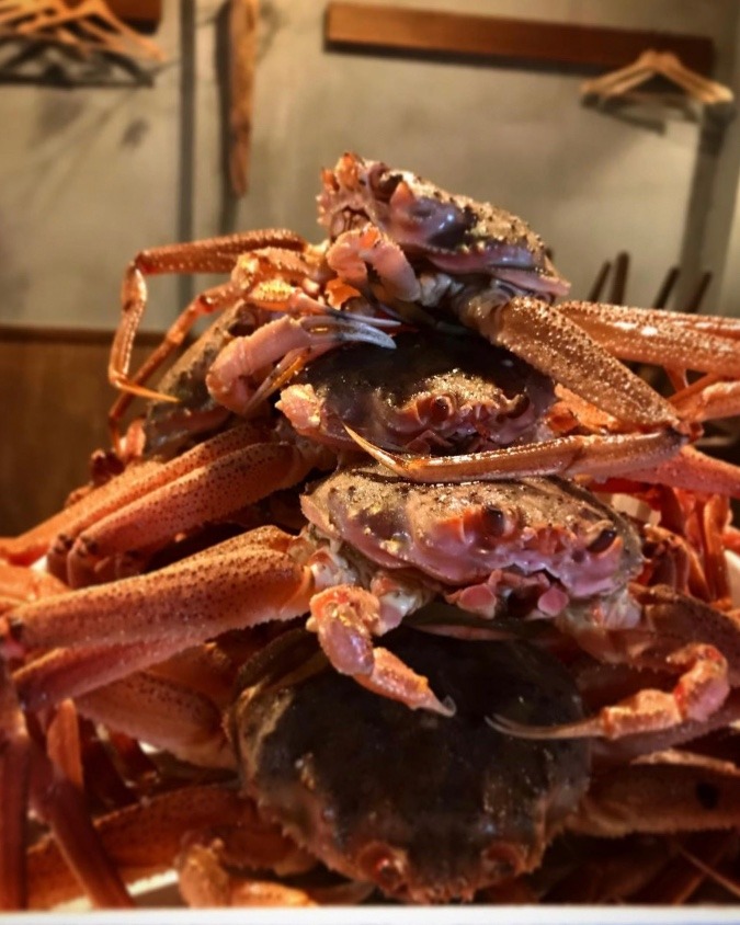 おまかせコースに今年最後の“セコ蟹🦀”が登場しています！