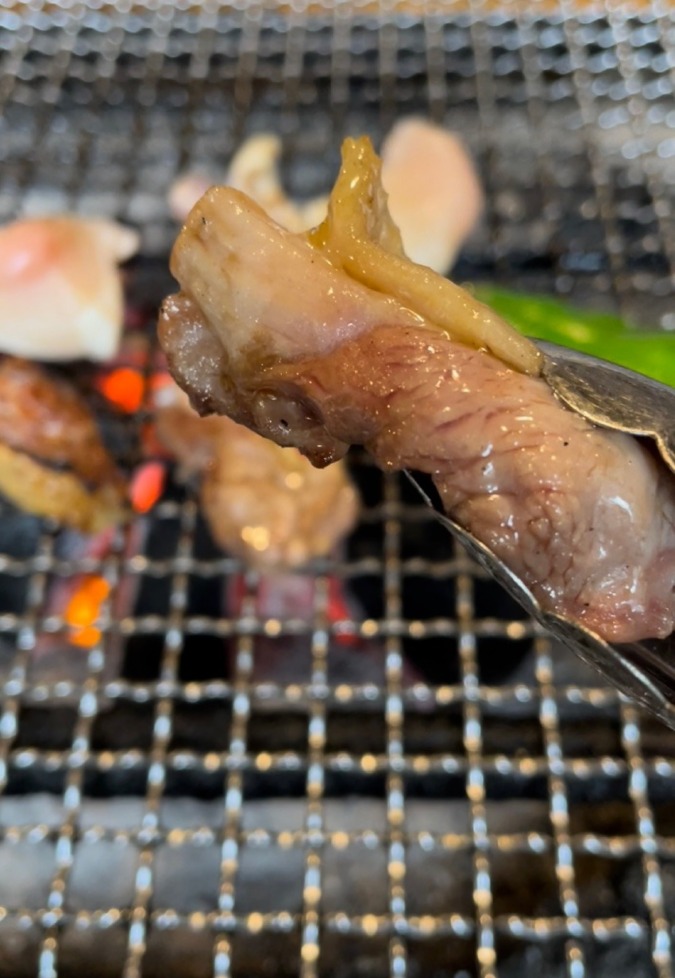炭火焼き絶品”地鶏”を堪能〜🎵