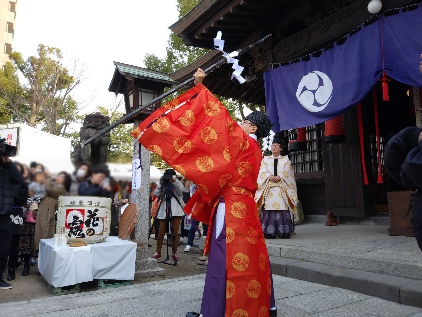 久留米宗社 日吉神社 節分祭