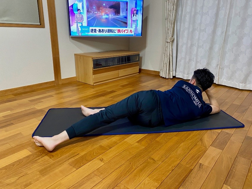 【ながとれ】タルんだお尻を引き締める運動!!　TV見ながら編