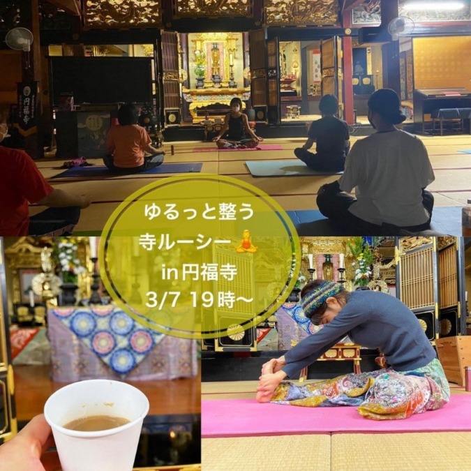 【イベント】ゆるっと整う寺ルーシーin円福寺 のお誘い✨