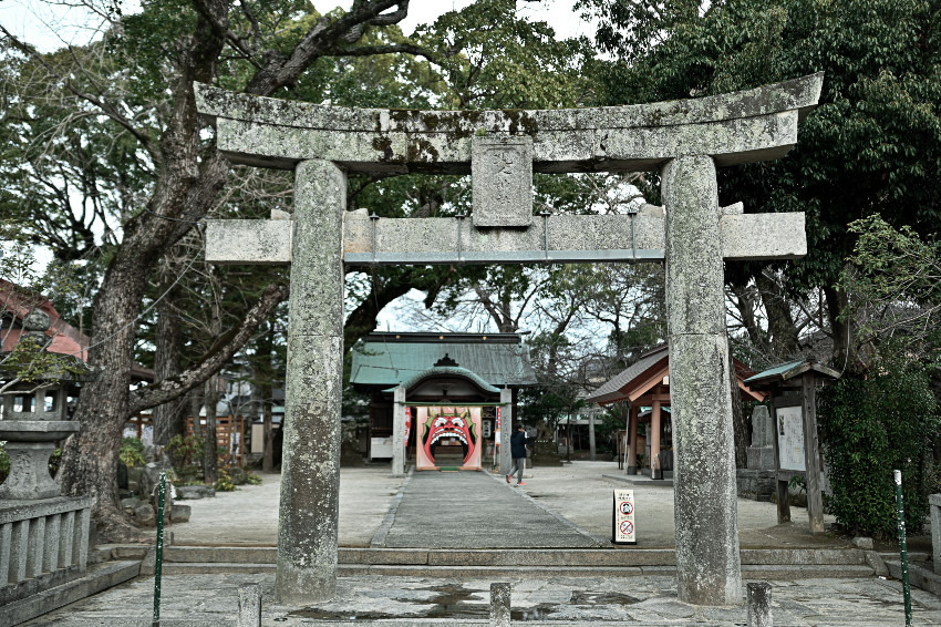 仕事運の神宿る　現人神社