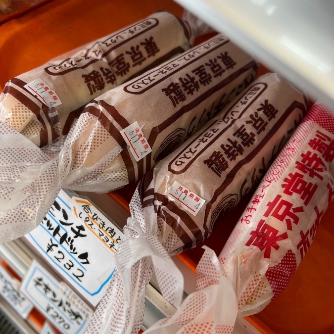 東京堂の懐かしいホットドッグ