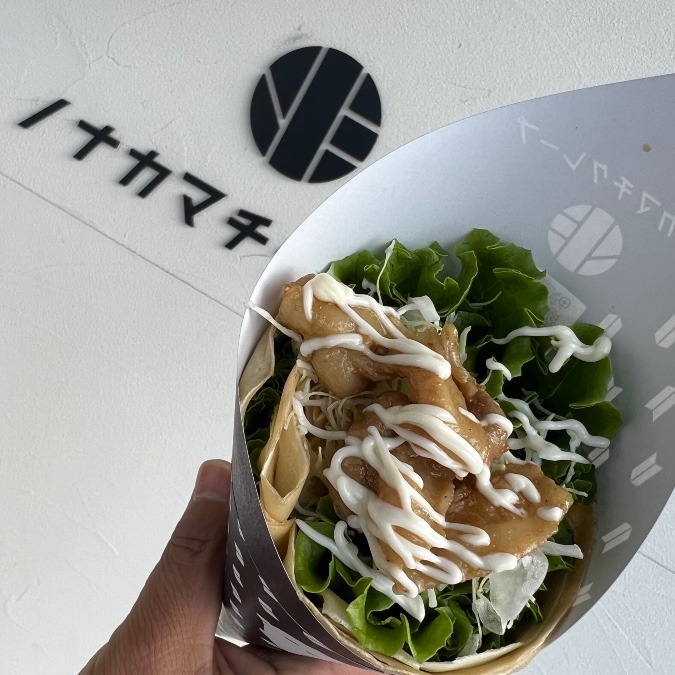 ノナカマチクレープでランチ