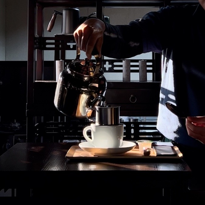 ベトナムコーヒーを堪能あれ!
