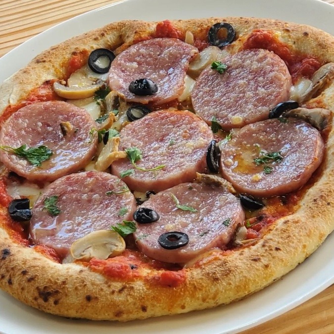 Pizza paradiseの『雲仙ハム』