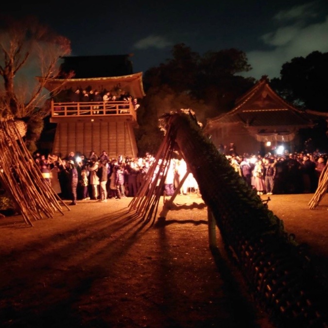 日本三大火祭り『鬼夜』