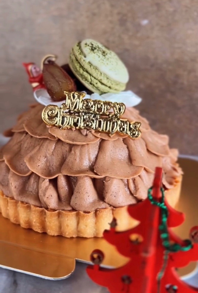 無着色・減農薬のクリスマスケーキはいかが?